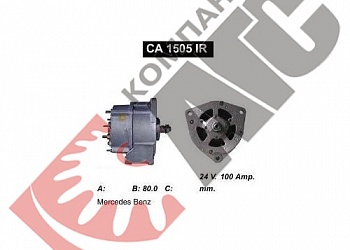 Генератор CA1505IR 100A для Mercedes
